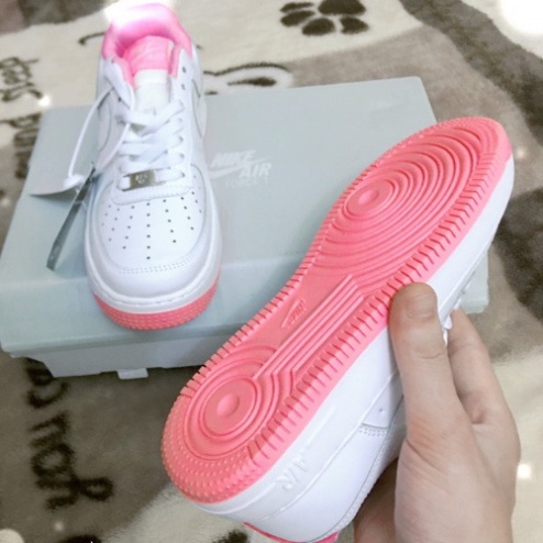 Giày thể thao nike_ đế hồng, Giày sneaker nữ AF1 đế màu cực chất dễ phối đồ - SALE khủng shop mới | BigBuy360 - bigbuy360.vn