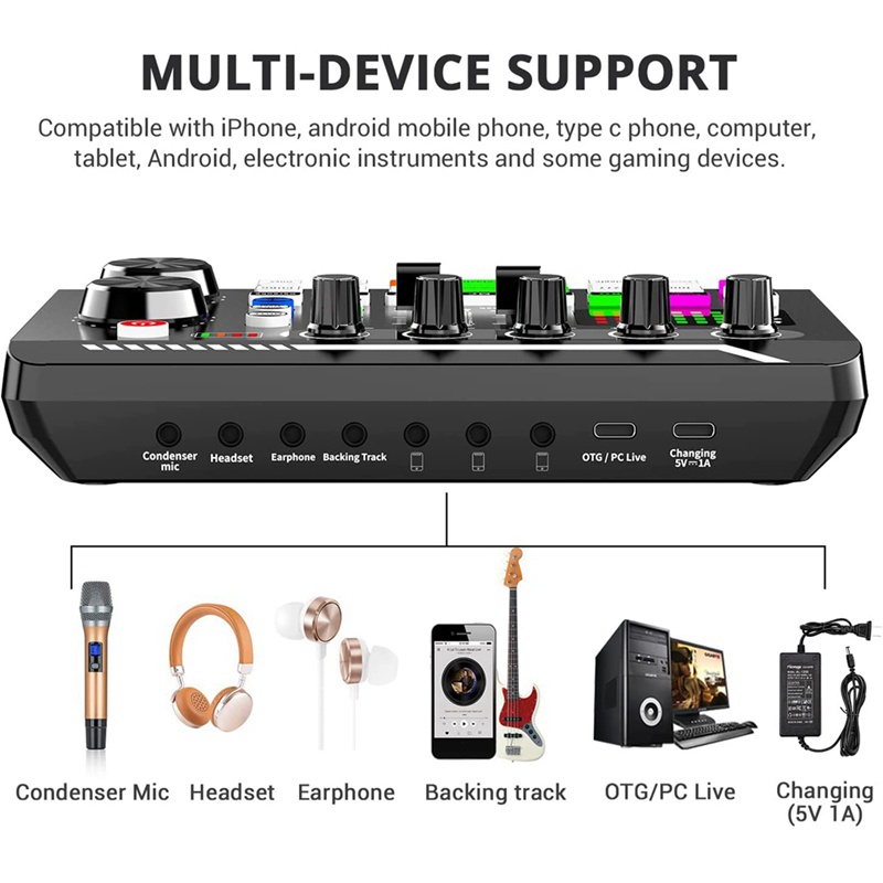Bảng Mạch Tạo Hiệu Ứng Giọng Nói F998 Cho Micro Karaoke
