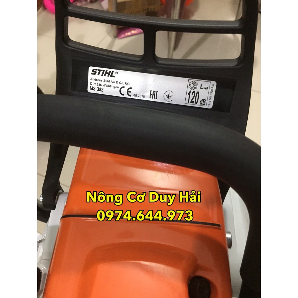 NCDH MÁY CƯA XÍCH STIHL MS 382 - Made in Brazil - thắng máy cưa xích