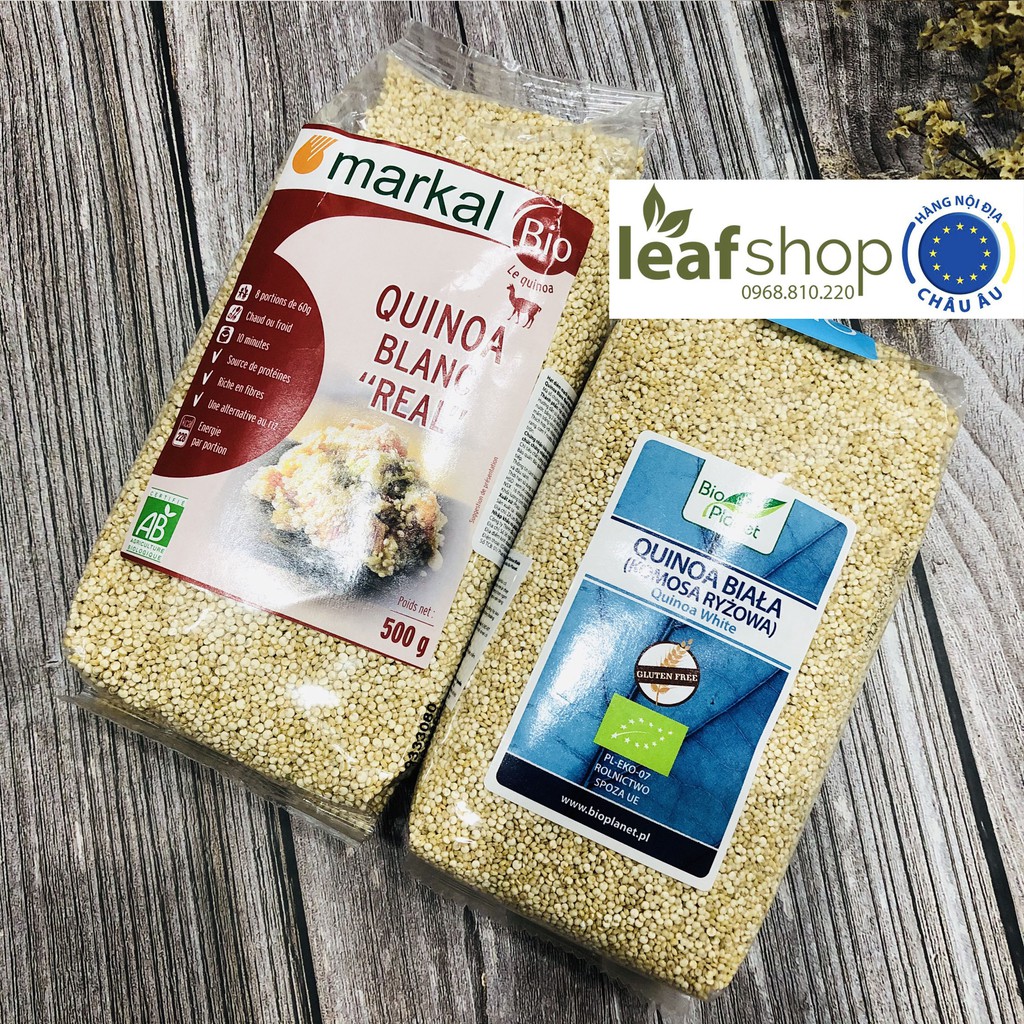 (Organic) Hạt diêm mạch quinoa trắng hữu cơ Markal và Bio Planet 500g