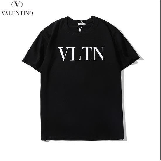 Áo Thun Ngắn Tay In Chữ Valentino Thời Trang Dành Cho Cả Nam Và Nữ