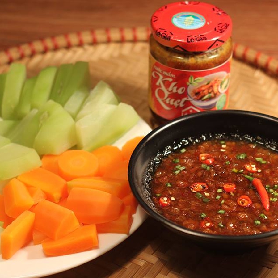 Mắm Kho Quẹt Tôm Thịt Lê Gia Lọ 160g