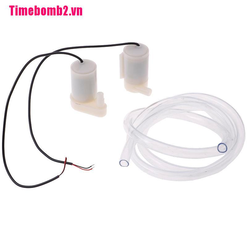 Máy Bơm Nước Mini DC 3-5V Không Gây Tiếng Ồn
