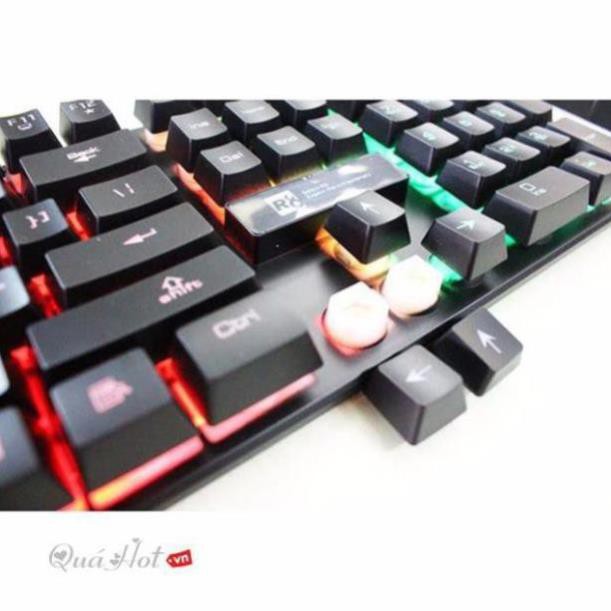 [FREESHIP-99K] COMBO BÀN PHÍM CHUỘT GIẢ CƠ LED R8-1910 CHUYÊN GAME | BigBuy360 - bigbuy360.vn