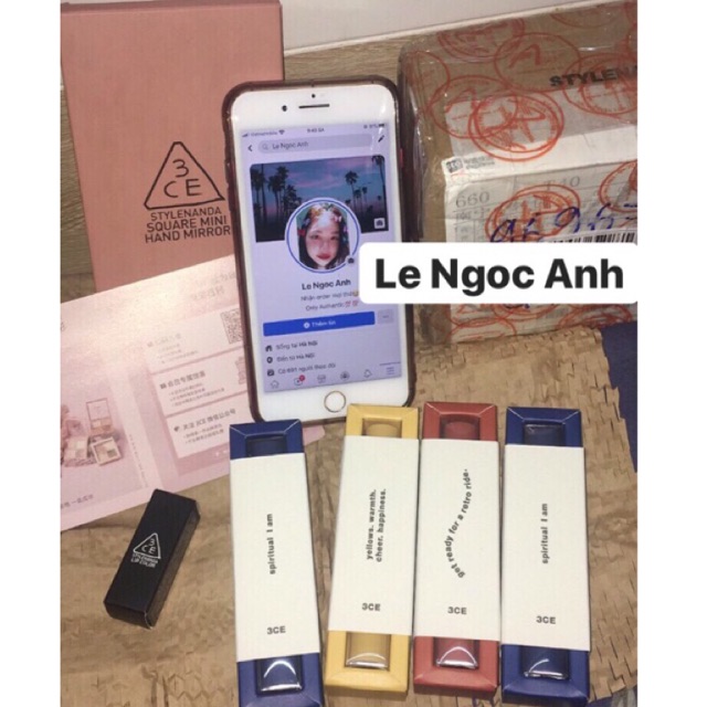 [SẮP VỀ] Son kem 3CE vỏ xanh(kèm quà) - bao check HiddenTag | BigBuy360 - bigbuy360.vn