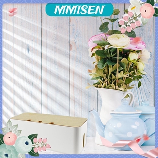 Home Desktop Network Line Bin Cable Storage Box Charger Socket Organizer
