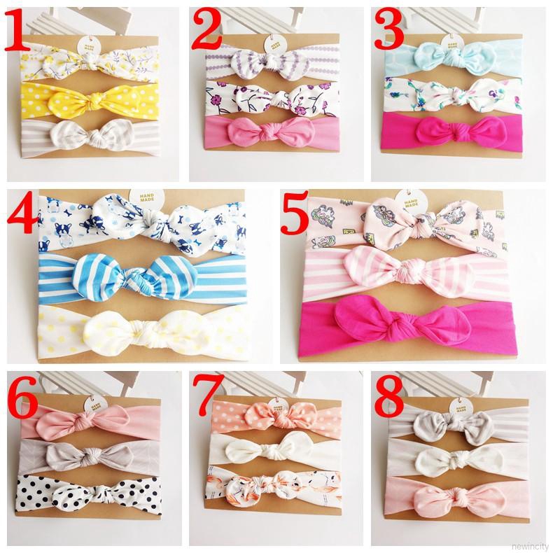 Bộ 3 băng đô thiết kế đáng yêu cho bé gái