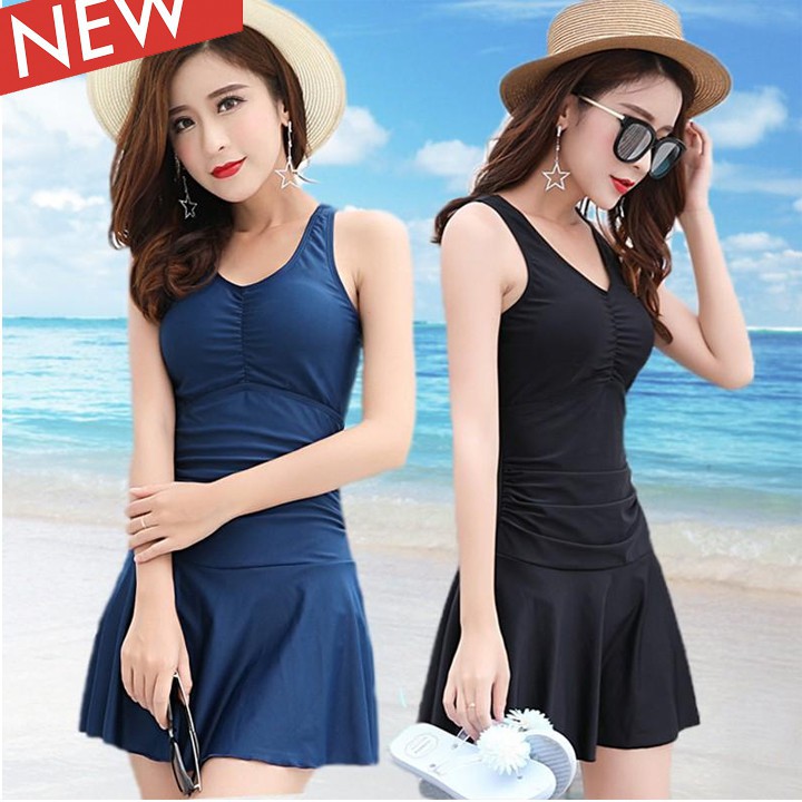 bikini [Mã WAMT1505 giảm 10K đơn 0K] Đồ bơi nữ, áo tắm, đồ đi biển nữ duyên dáng kín đáo