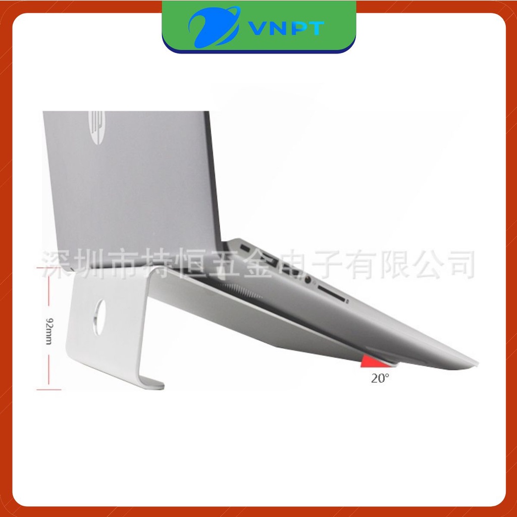 Giá đỡ laptop Creative Stand phiên bản hợp kim nhôm chắc chắn, nguyên miếng, tản nhiệt tốt