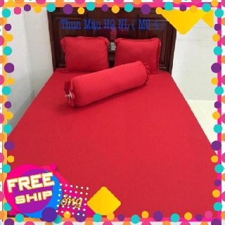 [XẢ HÀNG] Bộ Drap Thun Màu Hàn Quốc Mát Lạnh