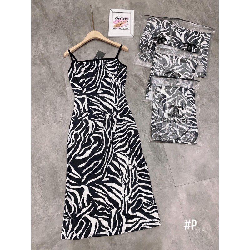 [HÀNG Y ẢNH] VÁY BODY 2 DÂY VẰN HỞ LƯNG[ẢNH THẬT] | BigBuy360 - bigbuy360.vn