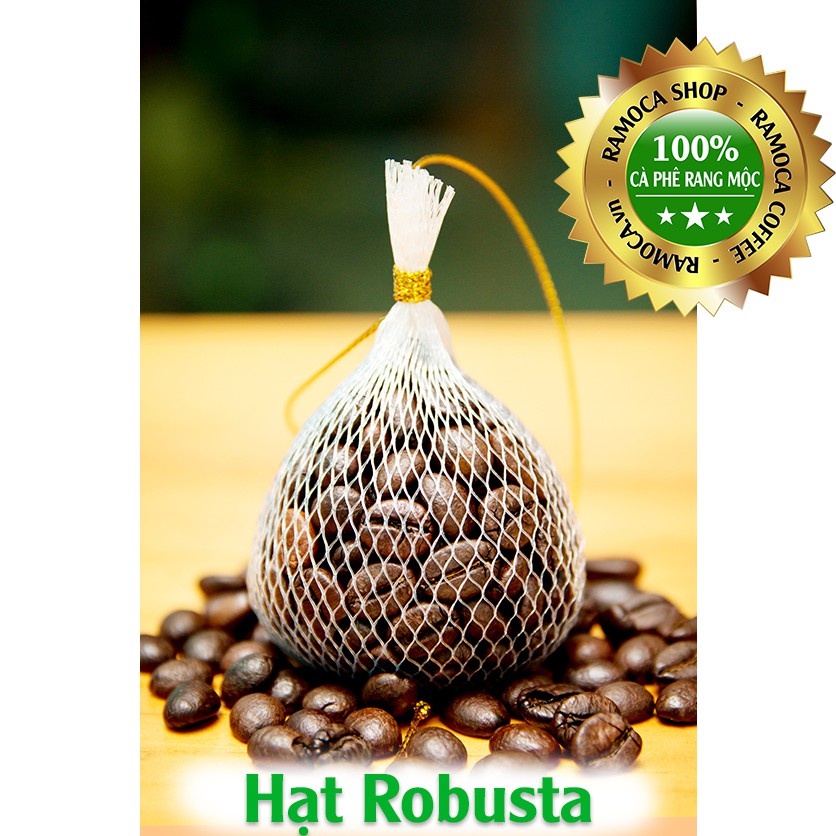 Túi thơm hạt cà phê Robusta/ Arabica || treo xe ô tô, để tủ quần áo, bàn làm việc || 100% cafe rang mộc || dây treo 30cm