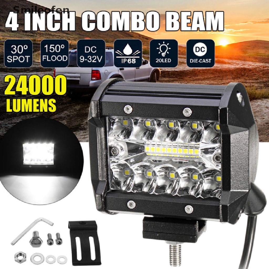 Bộ 1 / 2 Đèn LED 4inch 7inch Chống Thấm Nước Chuyên Dụng Cho Xe Hơi