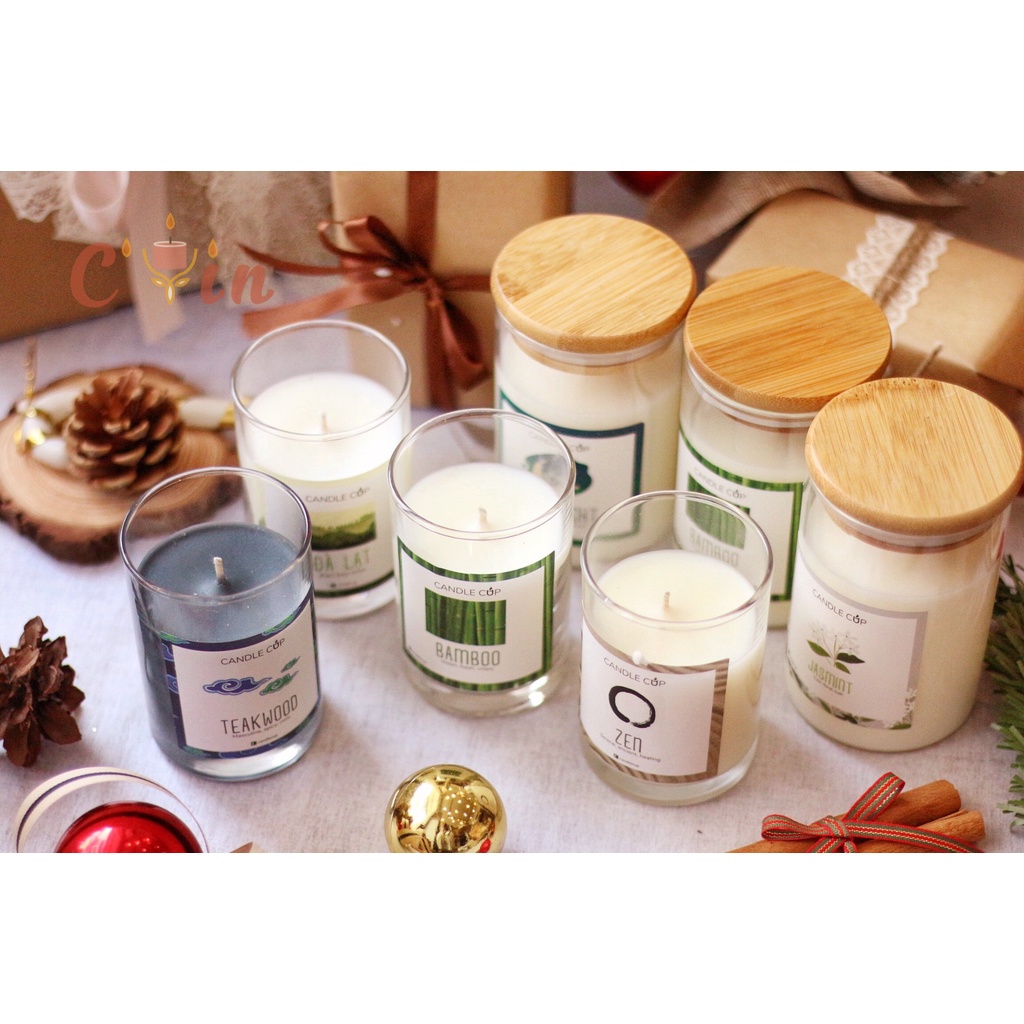 Nến Thơm AGAYA  Tinh Dầu Thiên Nhiên Cao Cấp Sáp Cọ - C'Yin Candle