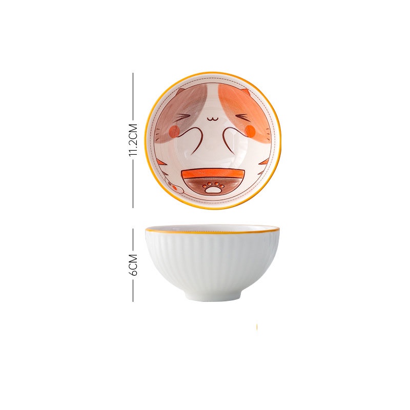 Bát ăn dặm cho bé hình các con vật siêu đáng yêu 11,5cm