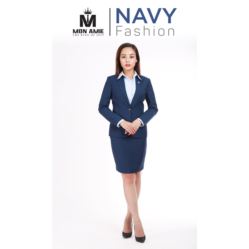 Bộ Vest Nữ Đẹp MON AMIE Công Sở Thời Trang Cá Tính