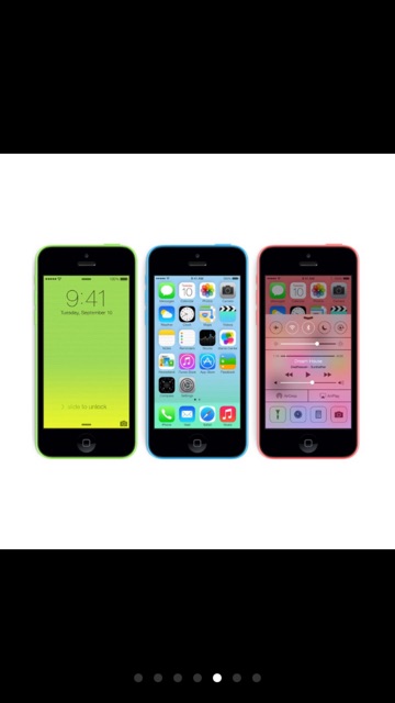 Điện thoại iPhone 5c -8GB và 16GB . Máy chính hãng Apple ( lắp sim 5G) . | BigBuy360 - bigbuy360.vn
