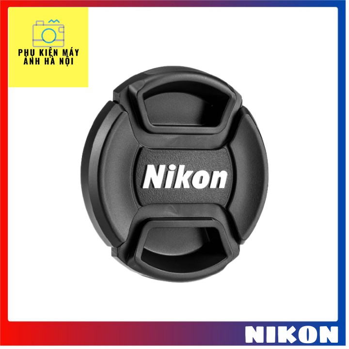 Nắp đậy chuyên dụng cho Ống Kính Lens Nikon 52mm / 55mm / 58mm / 62mm / 67mm / 72mm / 77mm