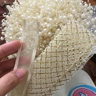 Cuộn ruy băng voan viền 2cm