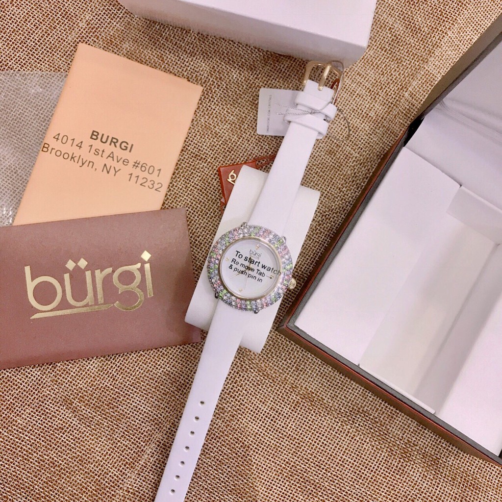 ĐỒNG HỒ NỮ BURGI BUR227 - Dây Da