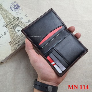 [Mini Card]VÍ Da Nam, Ví Nam Da Bò Nguyên Tấm HOT HIT (10.5*8cm) - BH 12 Tháng