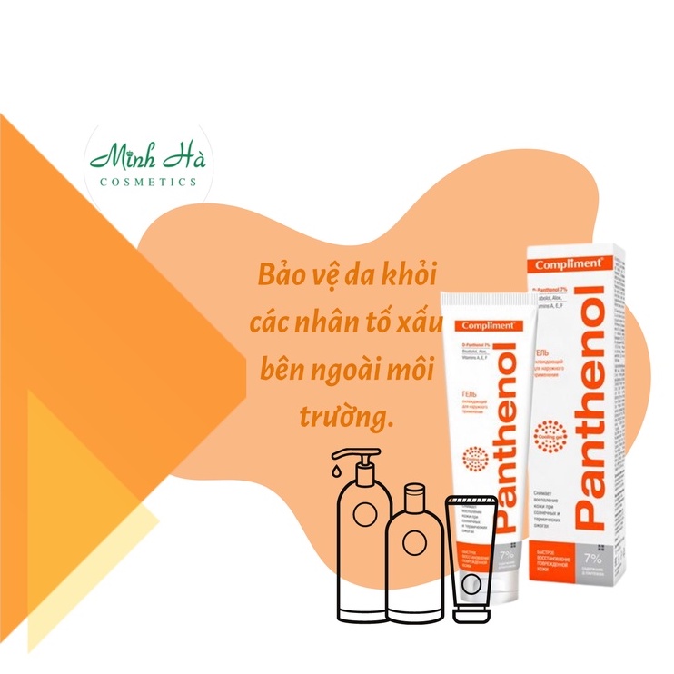 Gel dưỡng da B5 Compliment Cooling Gel 7% Panthenol 75ml làm dịu dưỡng ẩm da