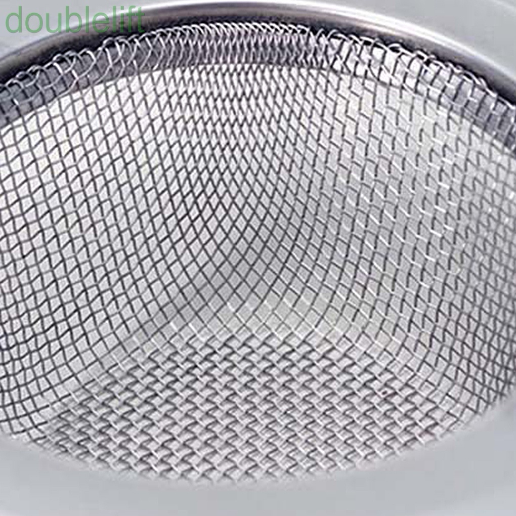 Dụng cụ lọc rác bồn rửa chén bằng thép không gỉ màu bạc