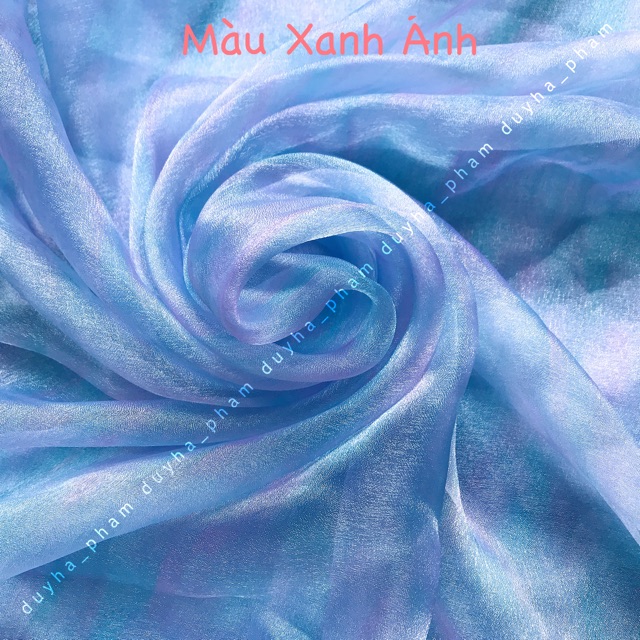 VẢI VOAN KÍNH LOANG NGŨ SẮC