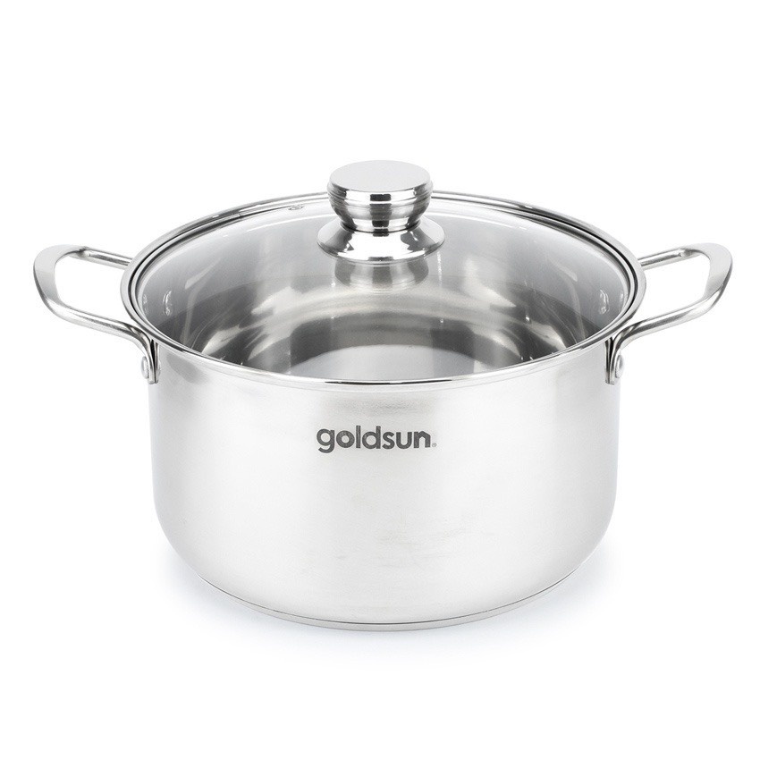 Nồi luộc gà inox Goldsun GE43-1302SG size 26-28-30cm dùng cho tất cả loại bếp