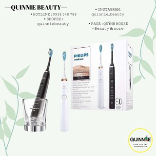 BÀN CHẢI PHILIPS DIAMOND CLEAN MÀU ĐEN HX9352