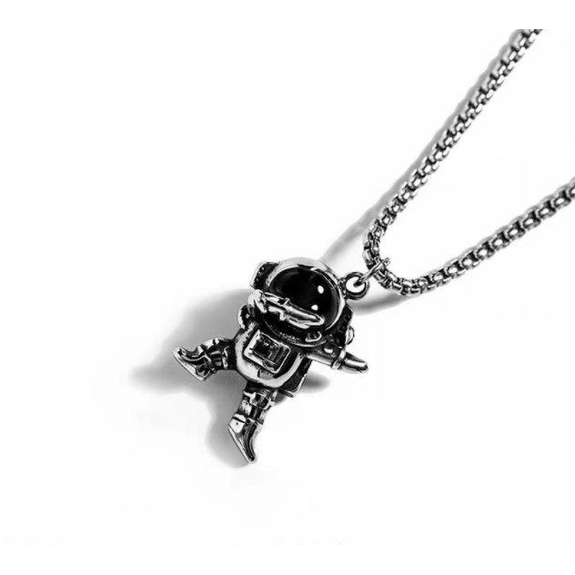 Dây chuyền phi hành gia HipHop Ula Shop phong cách trẻ trung cá tính