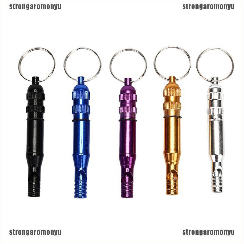 1 Còi Thổi Đi Cắm Trại Bằng Nhôm