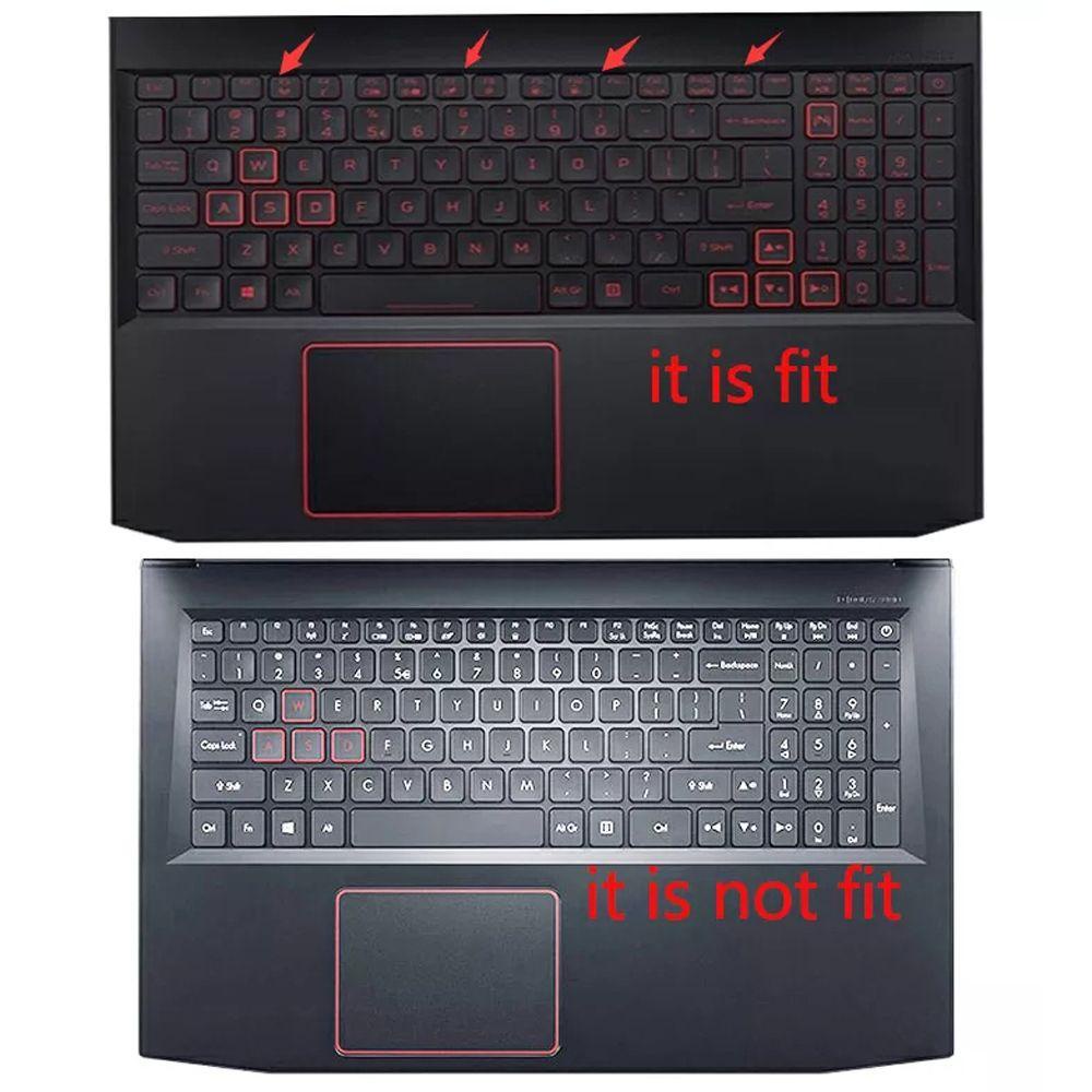 BERNARDO Laptop Accessories Keyboard Cover Protector Waterproof Laptop Keyboard Cover Keyboard Skin Computer Accessories For AN515-54-54W2 For AN517-51-56YW For Acer Nitro 5 Ultra-thin For AN515-54-51M5 Notebook Keyboard Cover