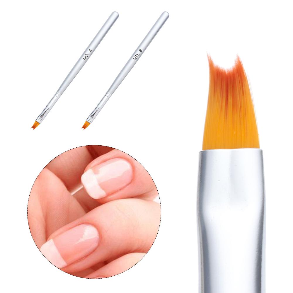 Set 8 Cọ Trang Trí Móng Tay Nghệ Thuật DIY Gel UV Pháp