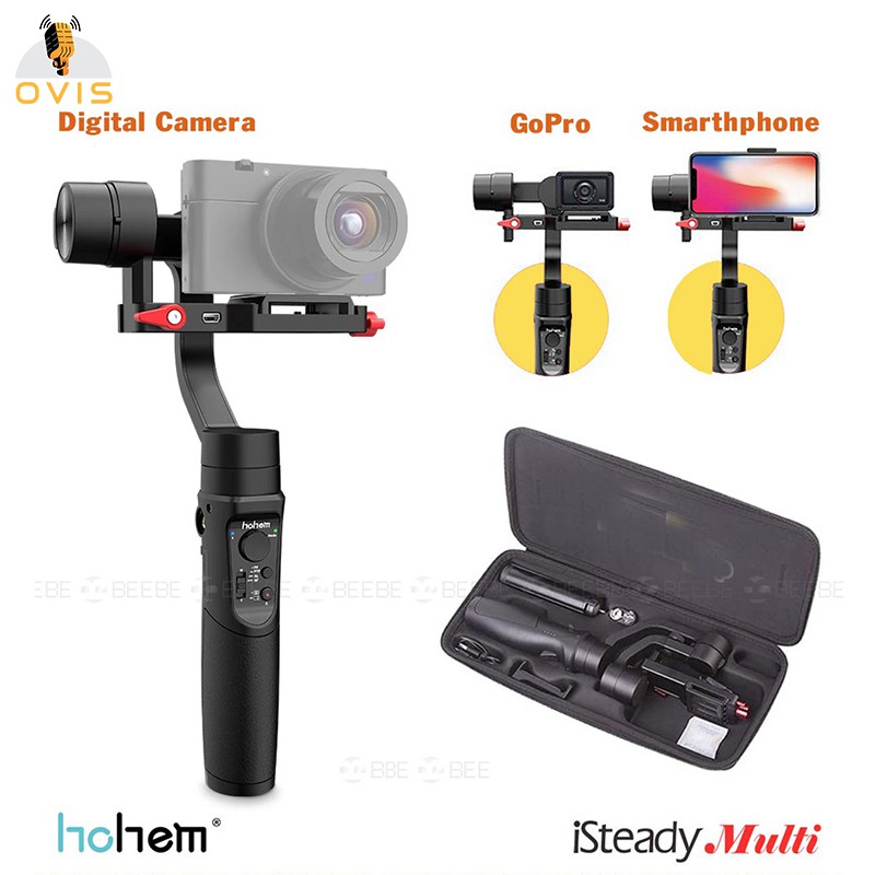 [BH 1 ĐỔI 1] Tay Cầm Chống Rung (Gimbal) 3 Trong 1 Hohem ISteady Multi Dùng Cho Smartphone, Action Camera