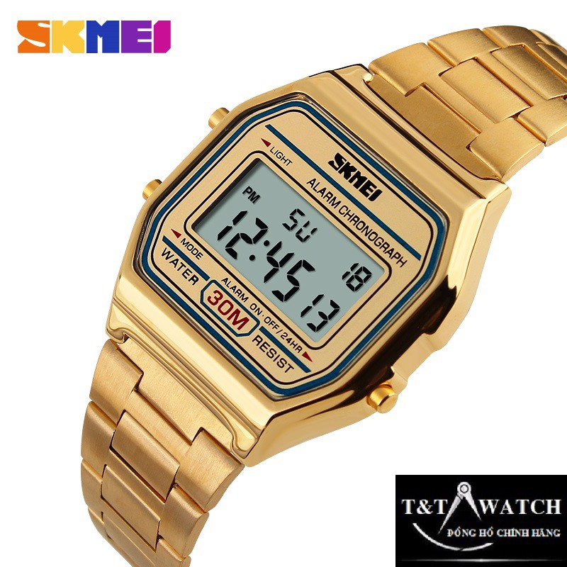 ĐỒNG HỒ NAM-NỮ SKMEI 1123 ĐỒNG HỒ ĐIỆN TỬ, DÂY THÉP CAO CẤP KHÔNG GỈ | BigBuy360 - bigbuy360.vn