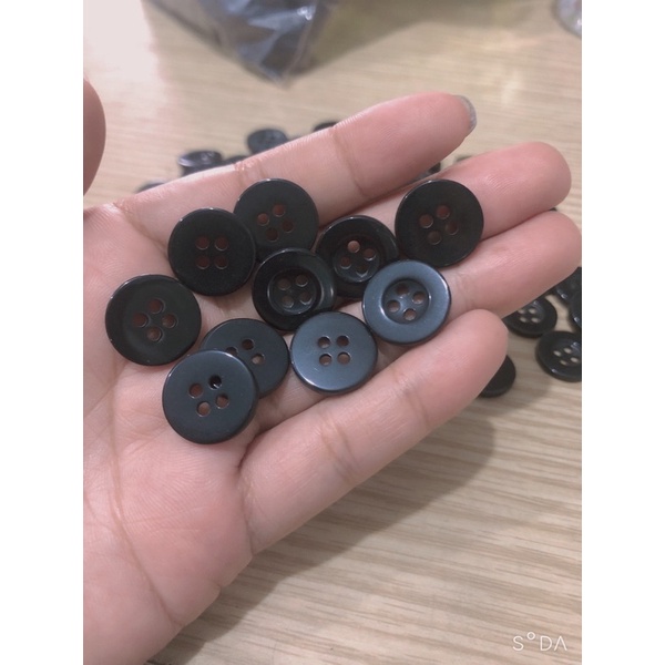 Nút quần tây 1,5cm .Bịch 50,100 nút