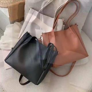 Túi xách nữ tote da dày tiện lợi Túi xách công sở kiểu dáng đơn giản hiện đại phong cách hàn quốc - Meni túi xinh