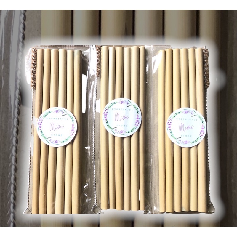 ỐNG HÚT TRE - HÀNG XUẤT CHÂU ÂU