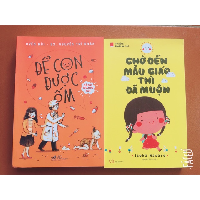 Combo 2 cuốn nuôi con