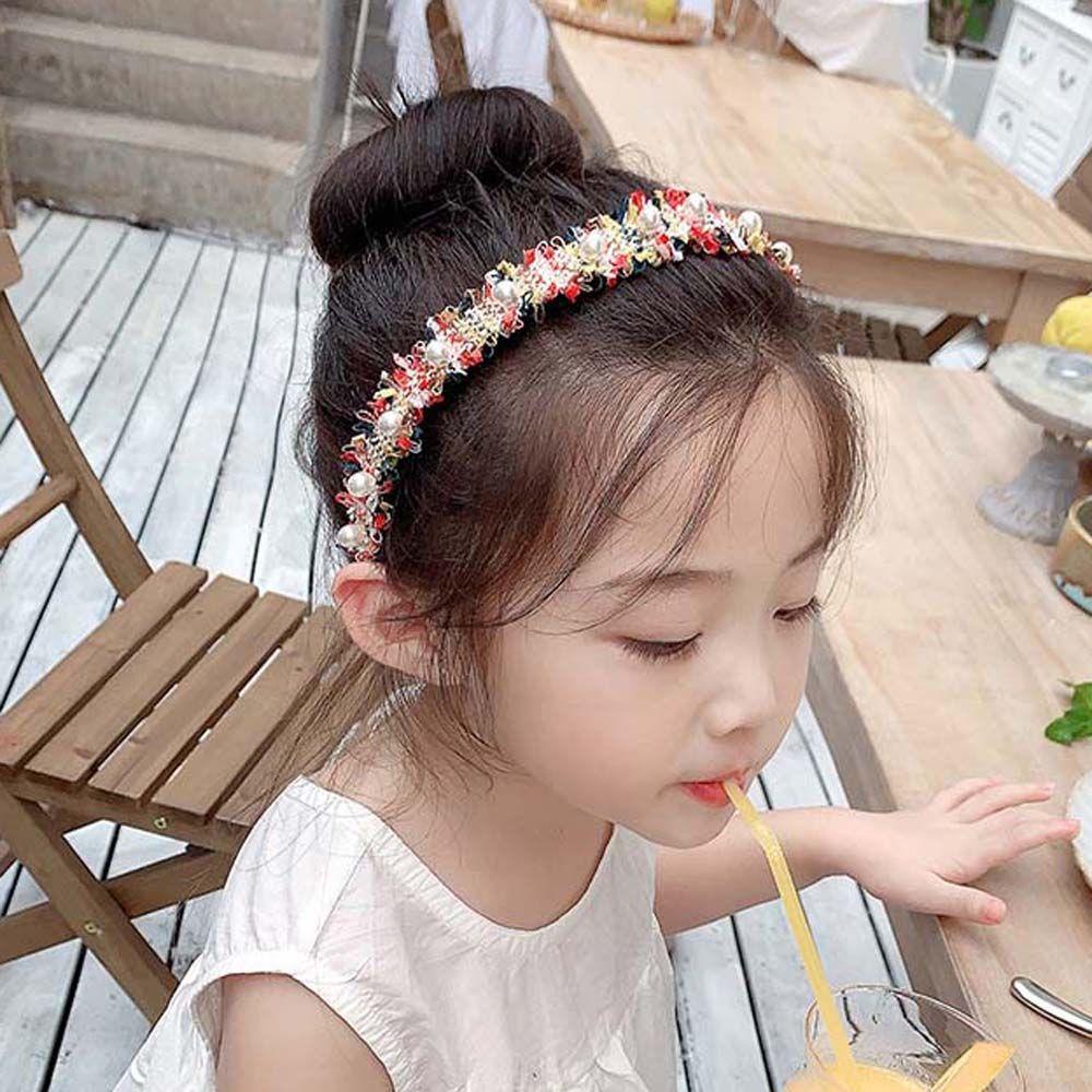 ANEMONE Cài Tóc Phối Ren Xinh Xắn Ngọt Ngào Cho Bé Gái