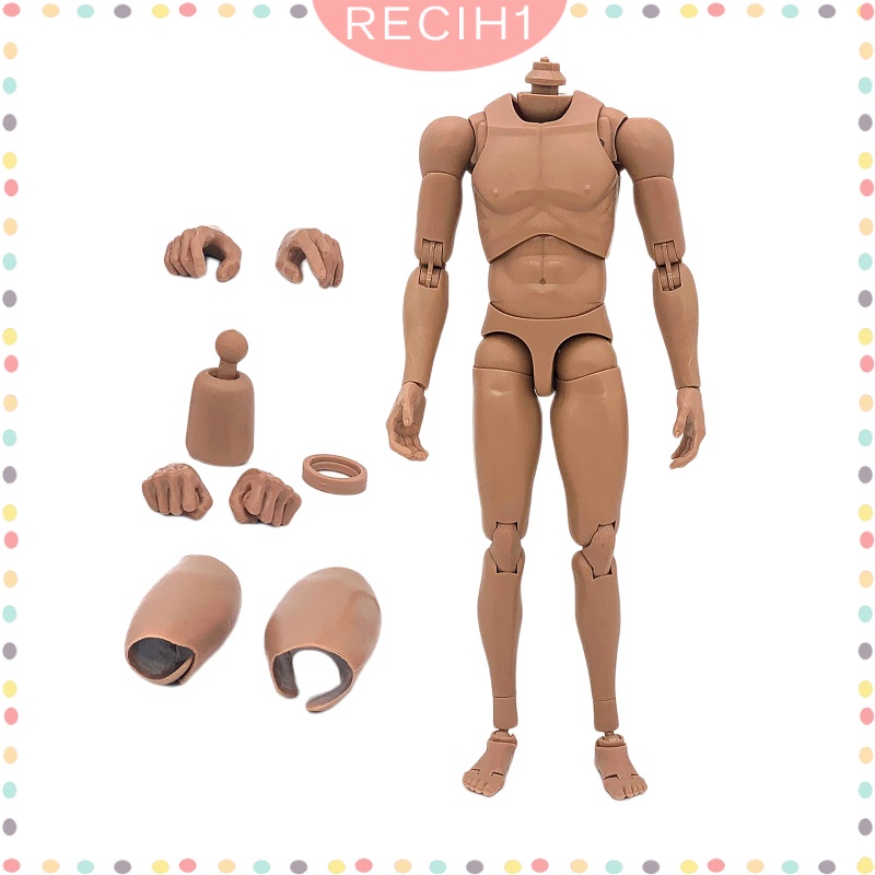 Mô hình cơ thể nam tỉ lệ 1/6 dùng để tạo tác phẩm nghệ thuật trang trí