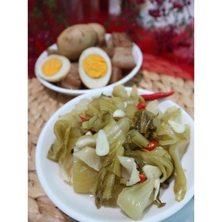 Dưa cải muối chua nhà làm