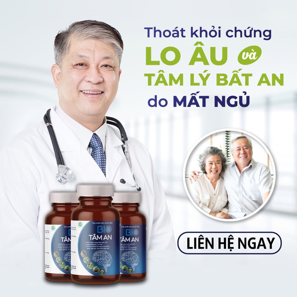 BIO TÂM AN - Tăng cường tuần hoàn máu ,cải thiện tình trạng căng thẳng stress,mất ngủ,ngủ không ngon giấc