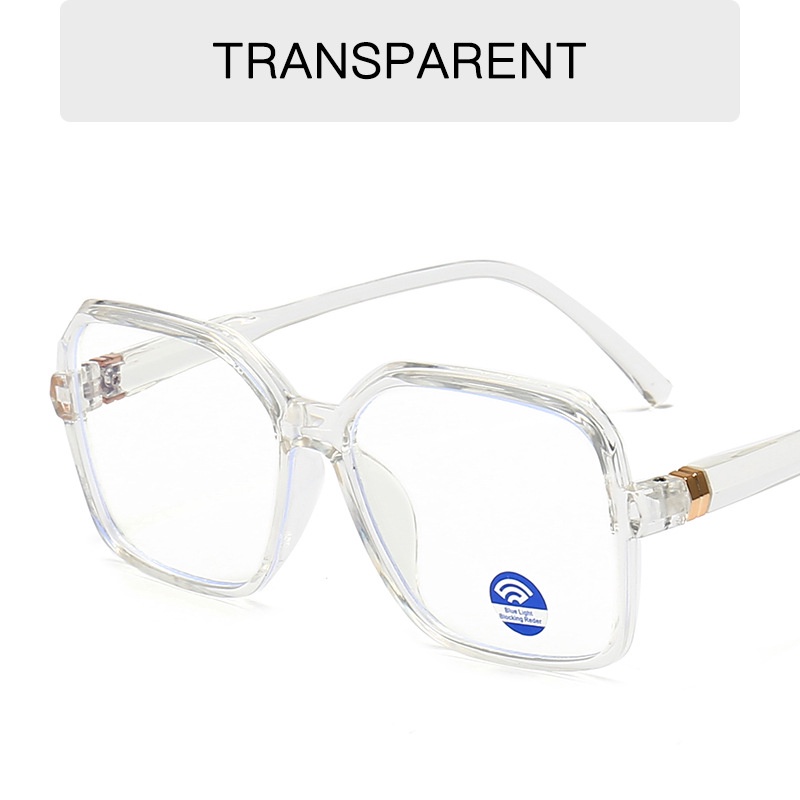 Mắt Kính Gọng Vuông Siêu Nhẹ Chống Ánh Sáng Xanh Thời Trang Hàn Quốc