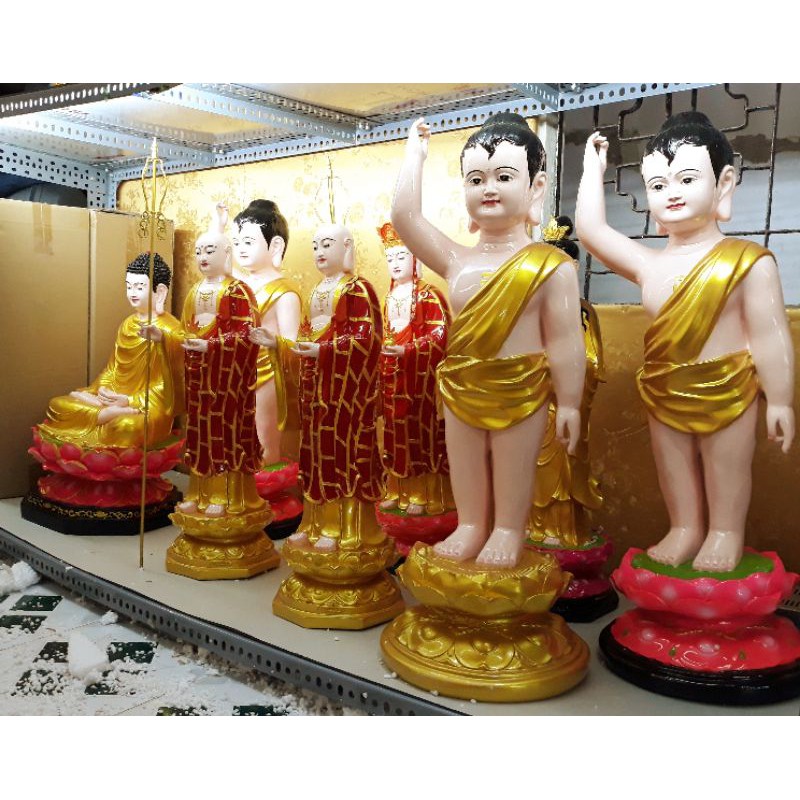 Tượng Phật Đản Sanh cao 80cm