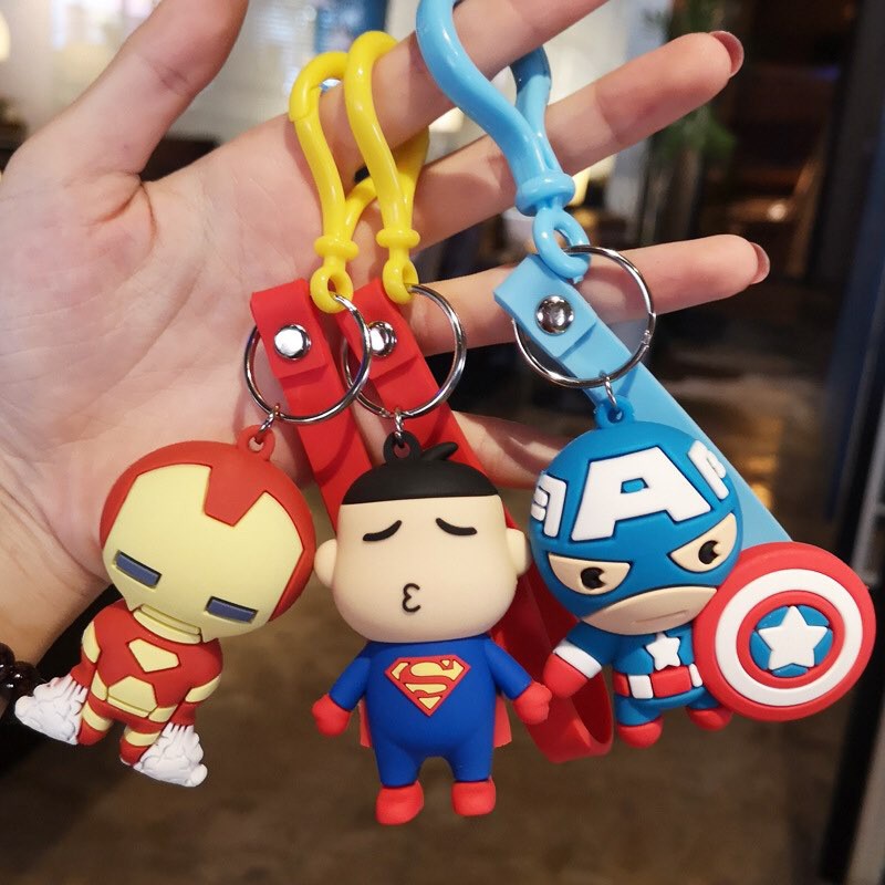 Móc khóa Marvel, DC chibi