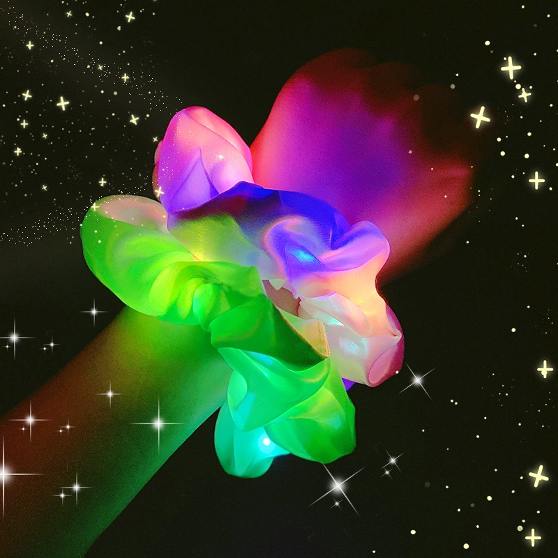 Dây buộc tóc có đèn LED thời trang cho nữ