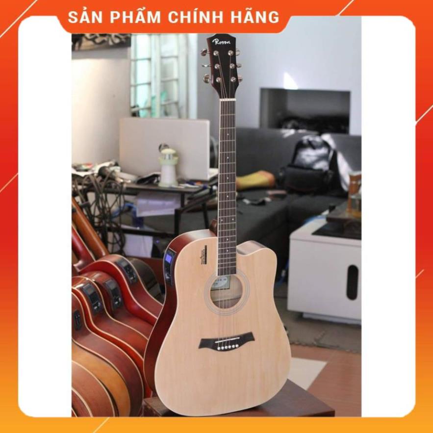 Đàn Guitar, Đàn ghita Acoustic Rosen R135 Mặt Top Thông ( Hàng Có Sẵn)