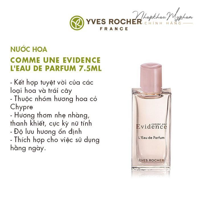 Nước Hoa Mini Yves Rocher Comme Une Evidence 7.5ml